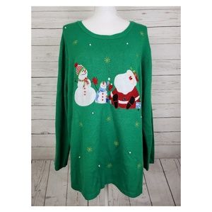 Plus size Christmas sweater